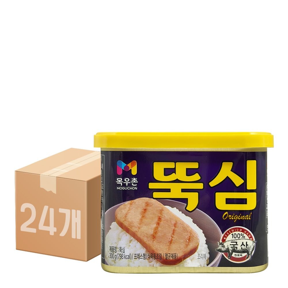 [온세일]목우촌 뚝심 오리지널 300g 24개