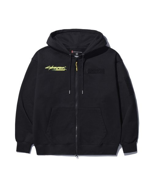 CD 프로젝트 레드 CD 프로젝트 레드 택티컬 집업 후디 블랙 - Tactical Zip-up Hoodie Black CPER2501