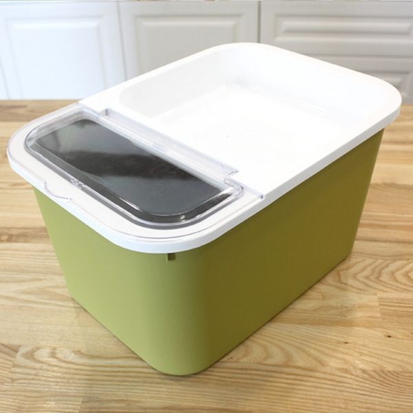 [하프클럽]모던쌀통10Kg (화이트)