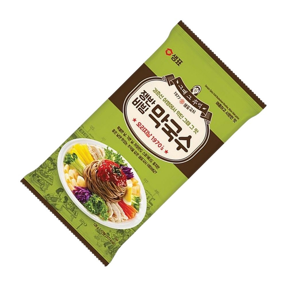 샘표 샘표 업소용면 식단면 라면대용 요리용 한식 전통 국수면 쟁반비빔 막국수 126g 1개