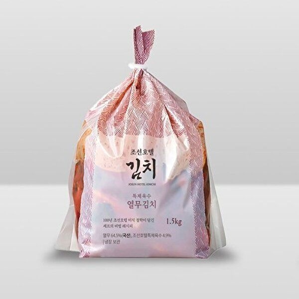 [하프클럽]조선호텔 특제육수 열무김치 3kg(1.5kg2팩)