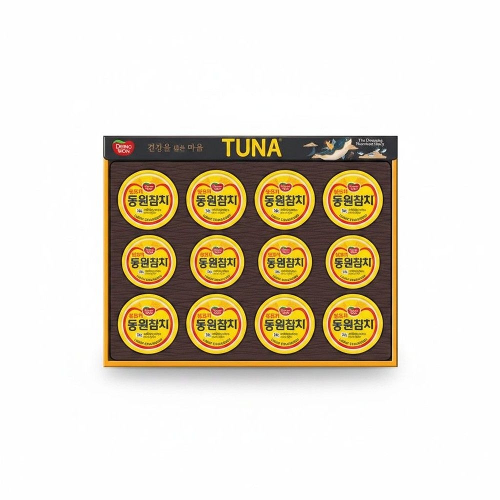 동원참치 12C호 선물세트 5개 + 쇼핑백