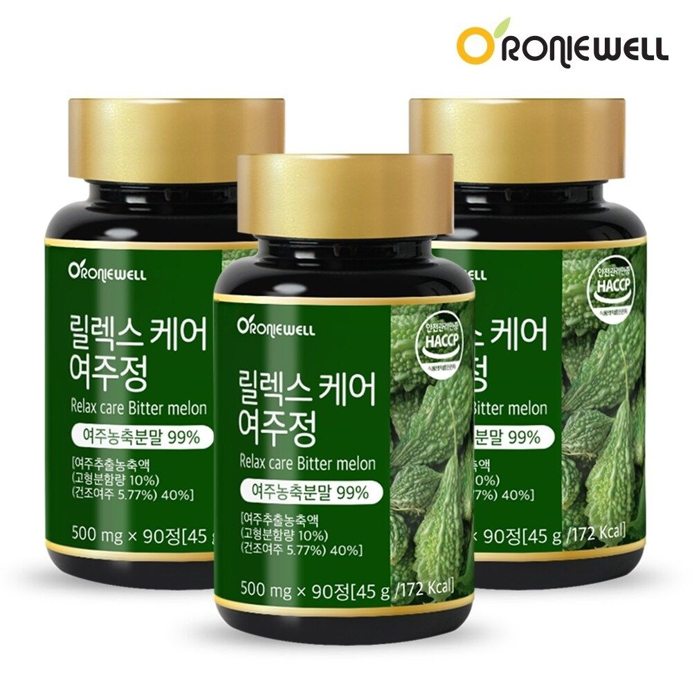 [로니웰] 릴렉스케어 여주정 90정 x 3개 (총 9개월분)