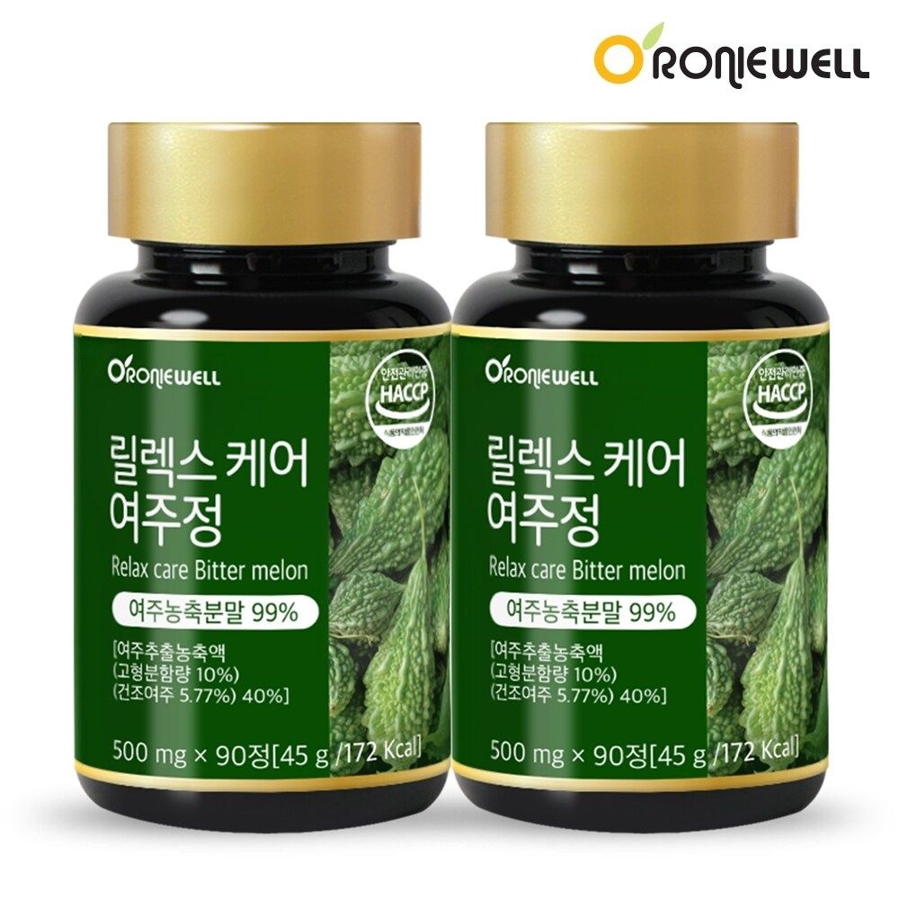 [로니웰] 릴렉스케어 여주정 90정 x 2개 (총 6개월분)