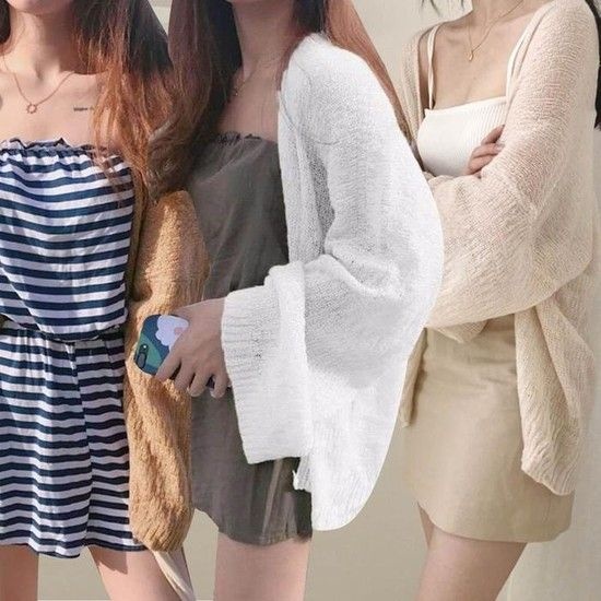 [SB76186]바닷가 데일리 얇은 쿨링가디건 가디건 (39011991)