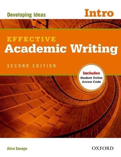 Effective Academic Wr. Intro 2E Developing ideas(A.C)