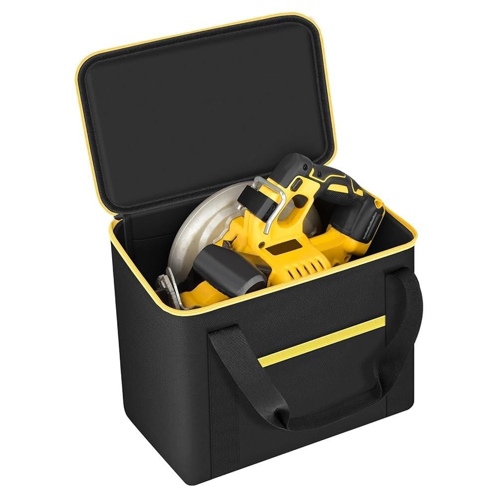 Peciue [해외] DEWALT 20V MAX 19.4cm(7-1/4인치) DCS573/DCS570B용 범용 공구 가방, Skil 5080-01 13암페어 18.1cm(7-1/4인치) 원형 톱날 및 배터리