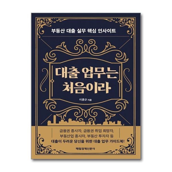 대출 업무는 처음이라 - 부동산 대출 실무 핵심 인사이트