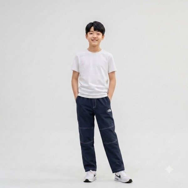 (주)영원아웃도어 노스페이스 [노스페이스] 키즈 익스플로링 팬츠 다크네이비 NP6NQ03U NP6NQ03UDNA