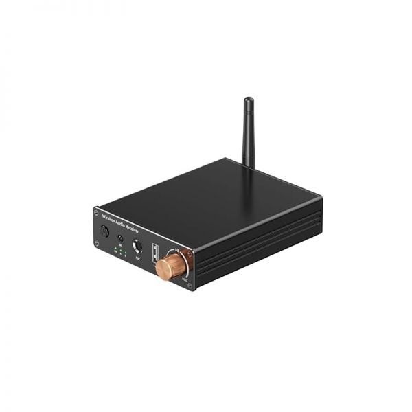 Niarrfi [해외] 블루투스 6.0 수신기 3.5mm AUX RCA 케이블이 포함된 오디오 어댑터 구형 스테레오 홈 스피커 유선 헤드폰 음악 스트