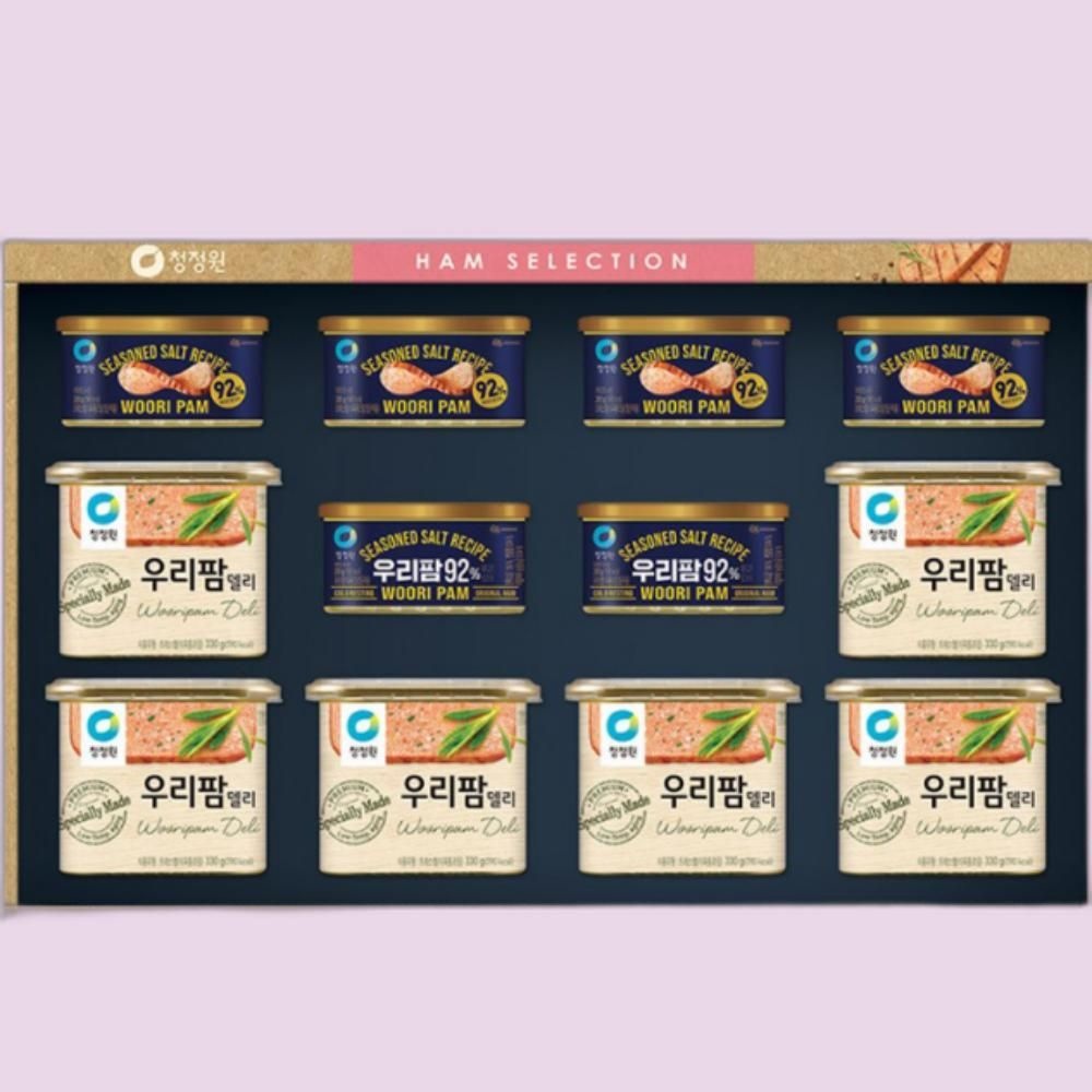 청정원 추석 명절 선물세트 우리팜 1호 햄 햄세트 통조림 추석선물 단체 답례품 회사원 부모님 대량주문