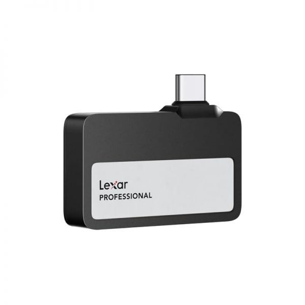 [해외] Lexar 렉사 Professional Go USB 3.2 Gen 2 Type C 휴대용 SSD 블랙 1TB 293126