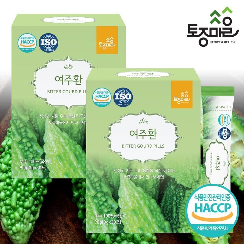 토종마을 HACCP인증 국산 여주환 30스틱 X 2개
