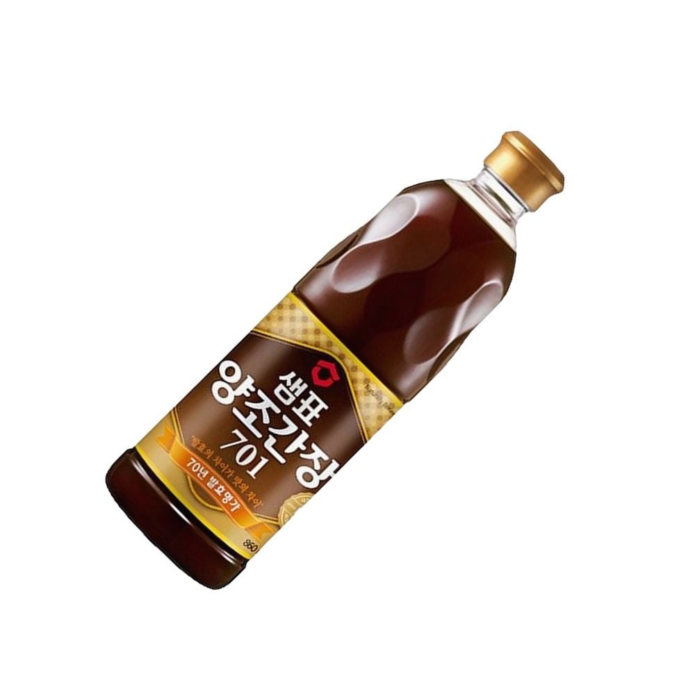 샘표 업소용 기초양념 집장 장조림소스 전통 숙성 간장 양조간장 701 860ml 1개