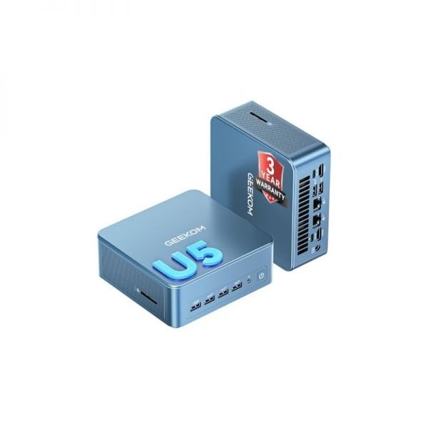 [해외] GEEKOM 미니 PC IT12 인텔 NUC12 대안 중 베스트 3년 품질 보증 12세대 i7 1280P 컴퓨터 32GB RAM 1TB NVMe SSD 윈도우 11 Pro 데스