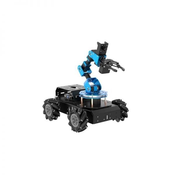HIWONDER [해외] HIWONDER 6DOF 로봇팔 라즈베리 파이 5 AI 비전 자동차 4WD 메카넘 휠 섀시 DIY 로봇 ROS 오픈 소스 성인 청소년용 ArmPi Pro