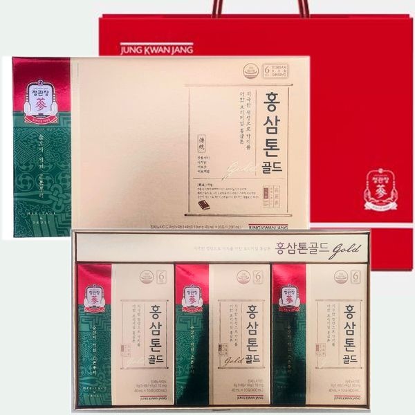 [오늘출발] 정관장 추석선물(백화점동일 최신품) 정관장 홍삼톤골드 30포(겉케이스 쇼핑백포함) 맛있는홍삼 명절 부모님 선물 강추