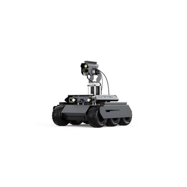 waveshare [해외] Waveshare UGV 로버 오픈 소스 6륜 4WD AI 로봇 라즈베리 파이 5 호환 듀얼 컨트롤러 팬틸트 모듈 포함 PI5 4GB 222585