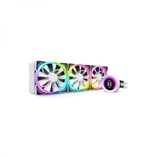NZXT [해외] NZXT Kraken Z73 RGB 화이트 LCD 디스플레이 탑재 수랭 쿨러 255381