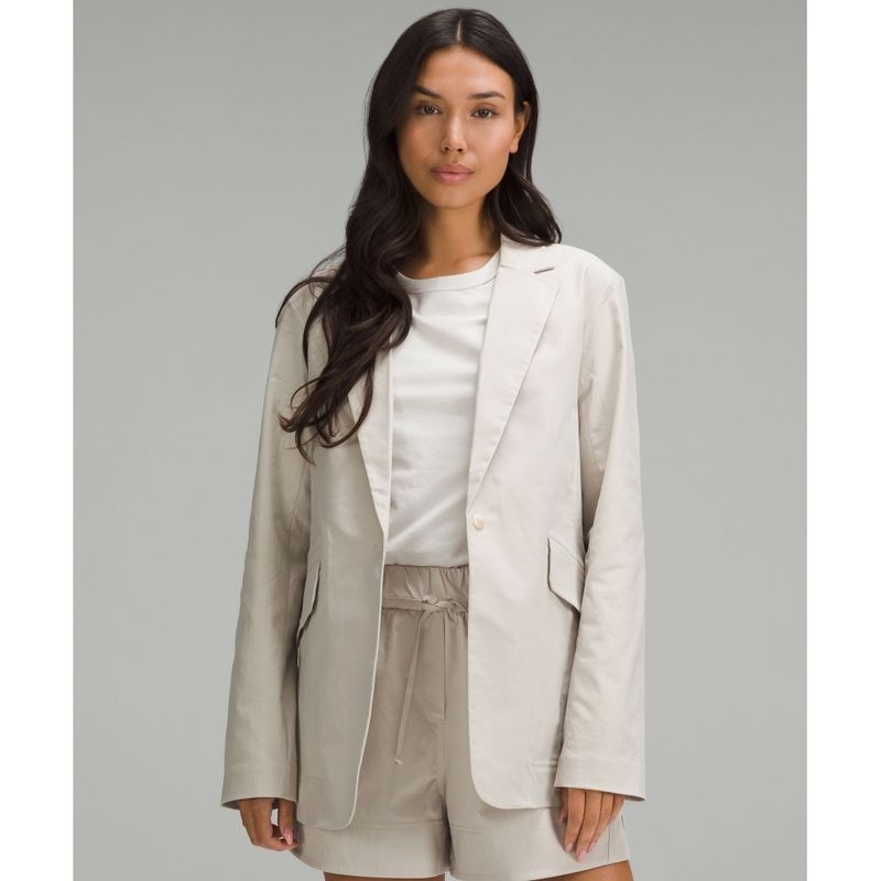 LULULEMON [국내매장판] 룰루레몬 릴랙스 핏 트윌 블레이저 MOVT LW3HLDS-8206 279375