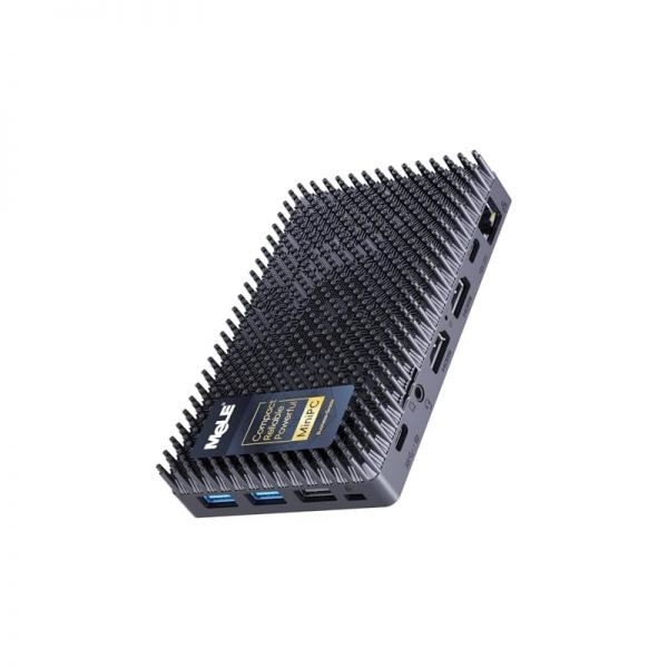 [해외] MeLE 팬리스 미니 PC N150 16GB RAM LPDDR5 512GB SSD Win11 Pro 소형 마이크로 데스크톱 컴퓨터 Cyber X1 듀얼 HDMI 4K 트리플 디스