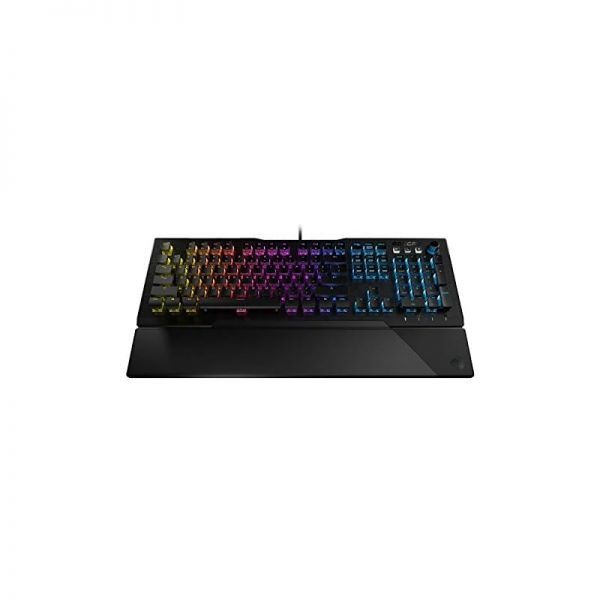 ROCCAT [해외] ROCCAT Vulcan 121 AIMO 리니어 기계식 타이탄 스위치 풀사이즈 PC 게이밍 키보드 (키별 RGB 조명 아노다이징 처리된 알루