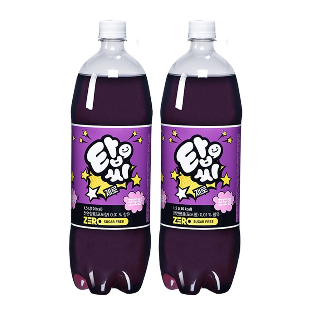 탑씨 탑씨 제로 포도, 1.5L, 12개