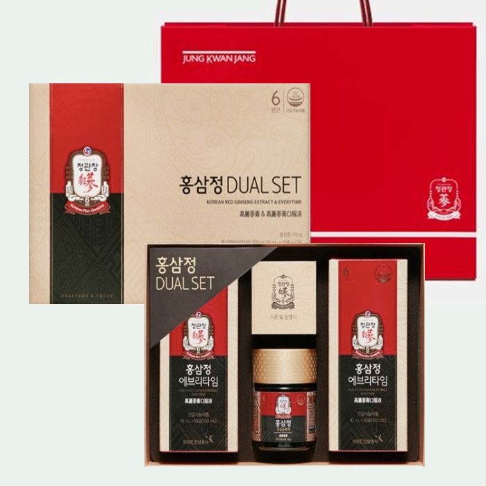 정관장 선물앤 정관장 홍삼정듀얼세트(홍삼정+에브리타임) BEST 선물(백화점동일 최신품)