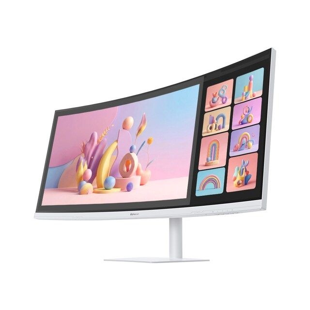 알파스캔 3824QW 울트라와이드 WQHD+ IPS USB-C 화이트 높낮이 HDR