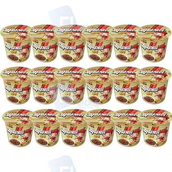 [아우트_6827]짜장면 농심 짜파게티범벅 70g 18개 (52296796)