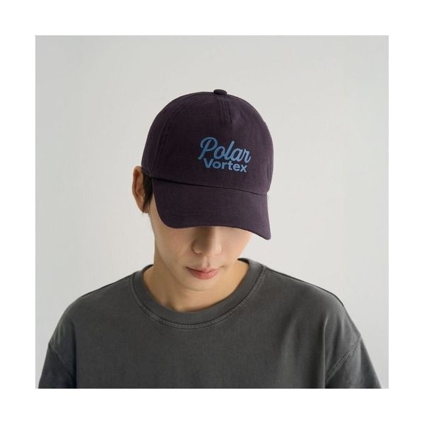 에잇세컨즈 에잇세컨즈 [에잇세컨즈] 8SECONDS 남성 옥스포드 코튼 볼캡 (Polar Votex) 와인 45678BAM2Z LE1222050624