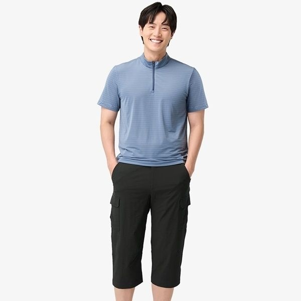 [대구백화점][기타]남성 립스탑 7부 벨트 팬츠(S225-7531-1...