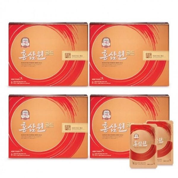 [하프클럽]DE 정관장 홍삼원 골드 50ml x 60포 4박스 (쿠팡판매X)