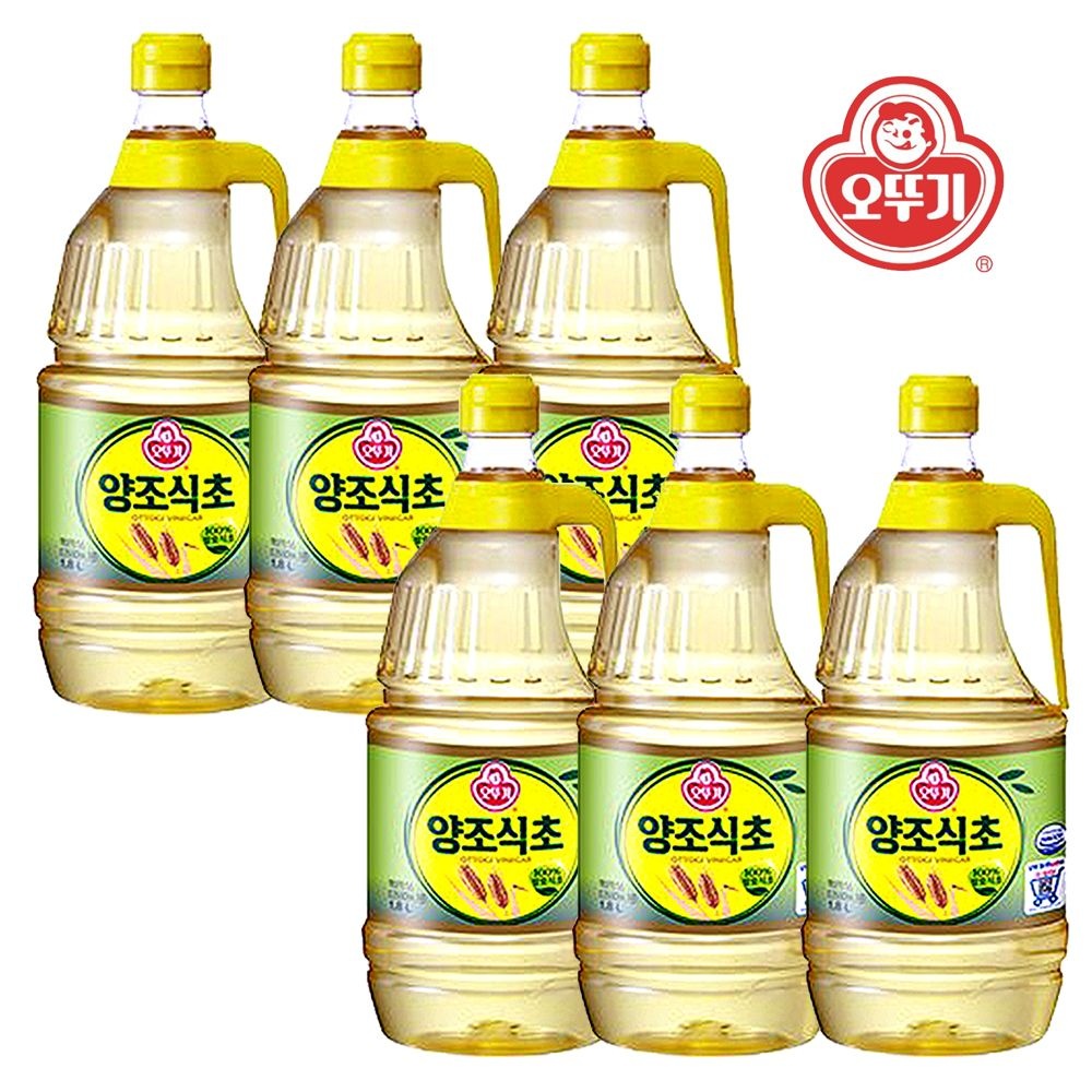 오뚜기 양조식초1.8리터 x 6개 (1박스)