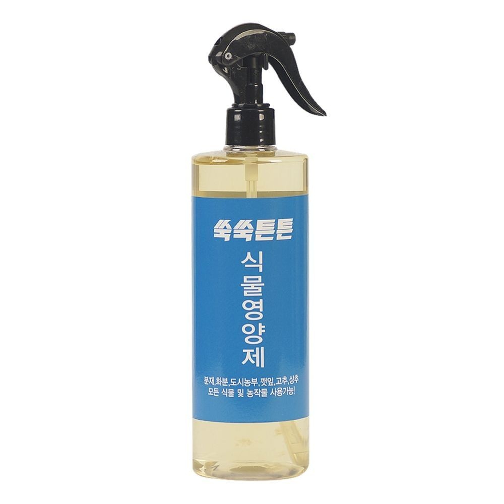 500ml 액체비료 쑥쑥튼튼 식물제 식물 비료 농약 화초 화분 미생물