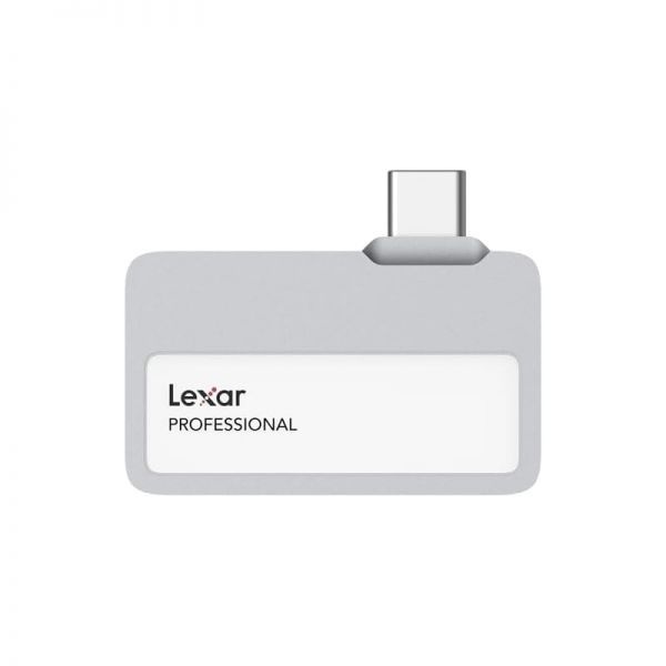 [해외] Lexar 렉사 2TB Professional Go 휴대용 SSD Apple 4K 60fps ProRes 지원 최대 1050MB s USB 3.2 Gen 2 견고한 IP65 방수 방진 등급 초소