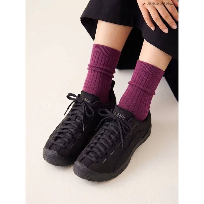 킨 <매장정품> KEEN 킨 재스퍼 SPLIT 블랙 여성 스니커즈 KNSO6F303_BK KNSO6F303BK-IC 2058033