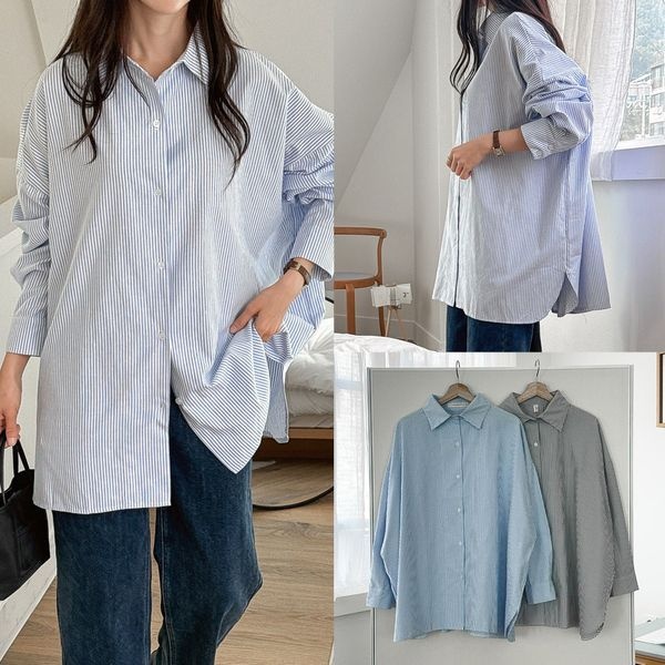 아이우먼 [하프클럽]위쉬몰 BN 서티스트라이프박시남방(T787H502) 빅사이즈