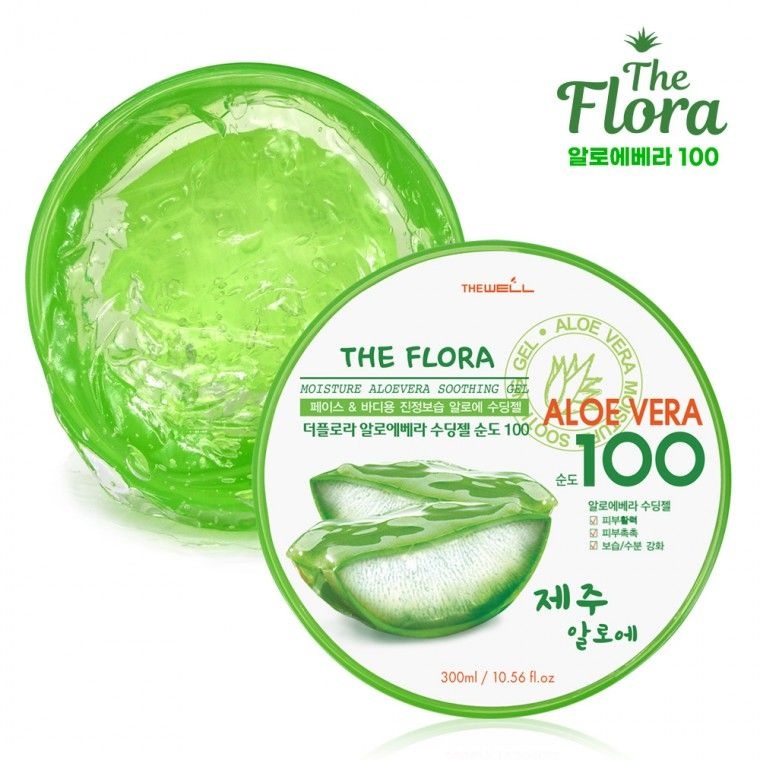 알로에베라 수딩젤 순도100 300ml 보습 진정 수분크림