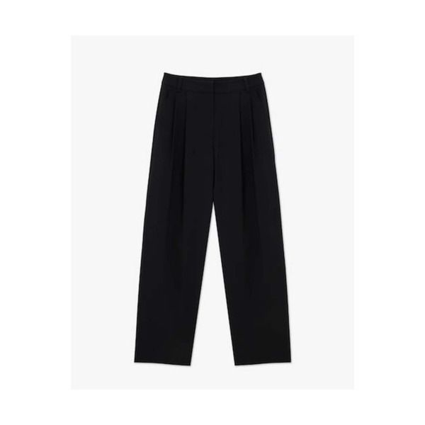 라코스테 [라코스테] LACOSTE (여성) 26SS 스프링 턱 팬츠 HF115E-56G 031(블랙) 1000800222413