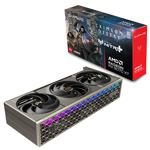 SAPPHIRE 라데온 RX 9070 XT NITRO+ OC D6 16GB 붉은사막 에디션