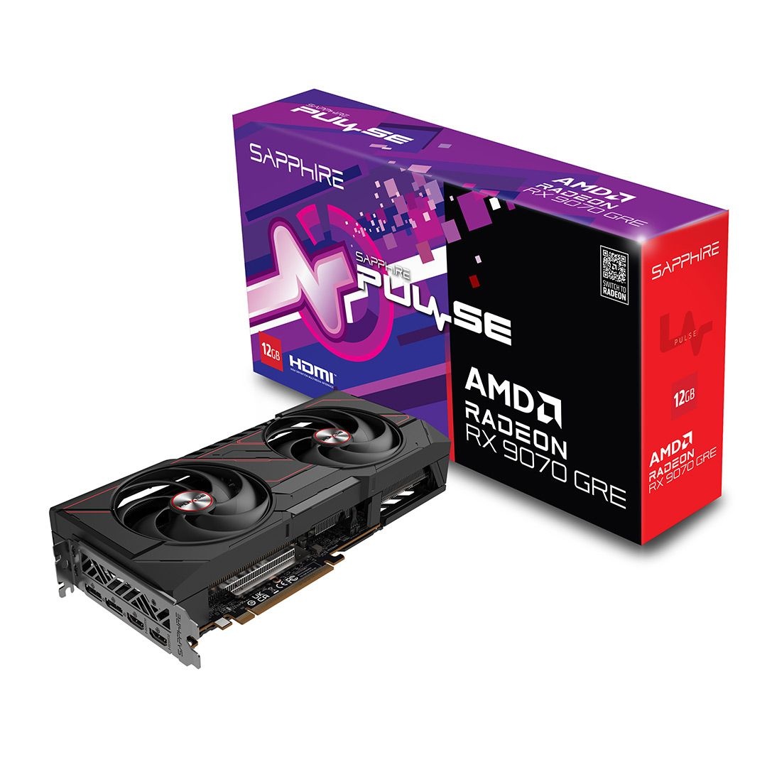 SAPPHIRE 라데온 RX 9070 GRE PULSE OC D6 12GB