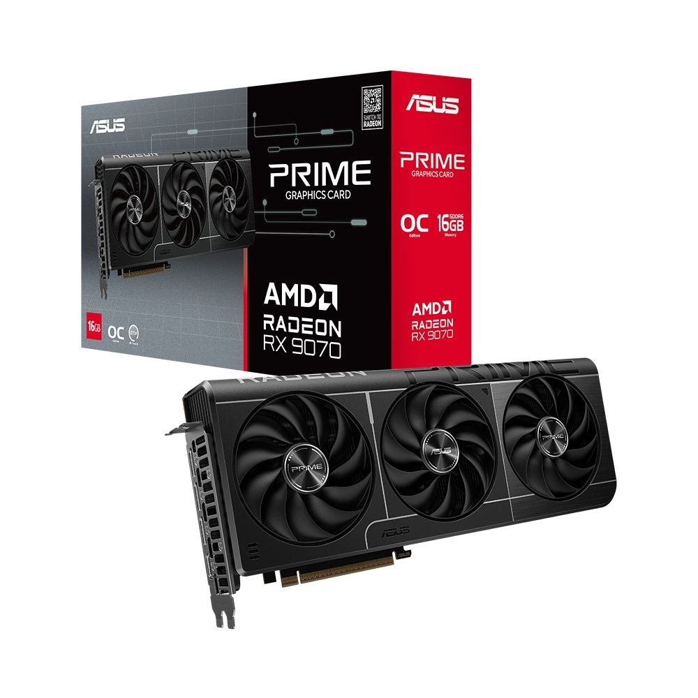 ASUS PRIME 라데온 RX 9070 OC D6 16GB 대원씨티에스