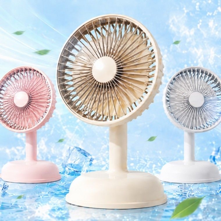 계절가전 선풍기 탁상용 차박 여름 시원한 레트로 바람 책상선풍기 무선 여름 사무실 미니 테이블