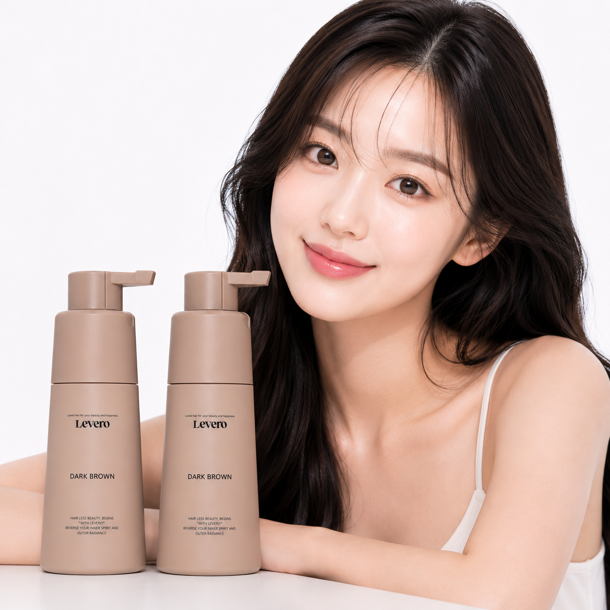 바르베로 르베로 맥주효모 새치커버 염색샴푸 다크브라운, 300ml, 2개