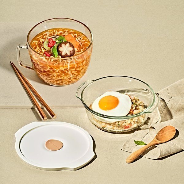글라스락 렌지쿡 코지밀크 누들용 볶음밥덮밥용 (실리콘캡)