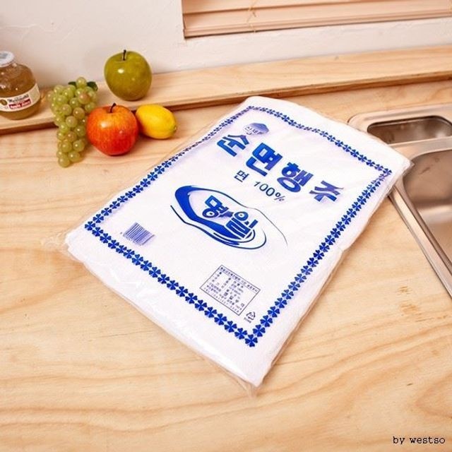 초이스팩토리 명일 ABM도매콜 순면행주 20매입 주방잡화 땡처리 행주 설거지 특판