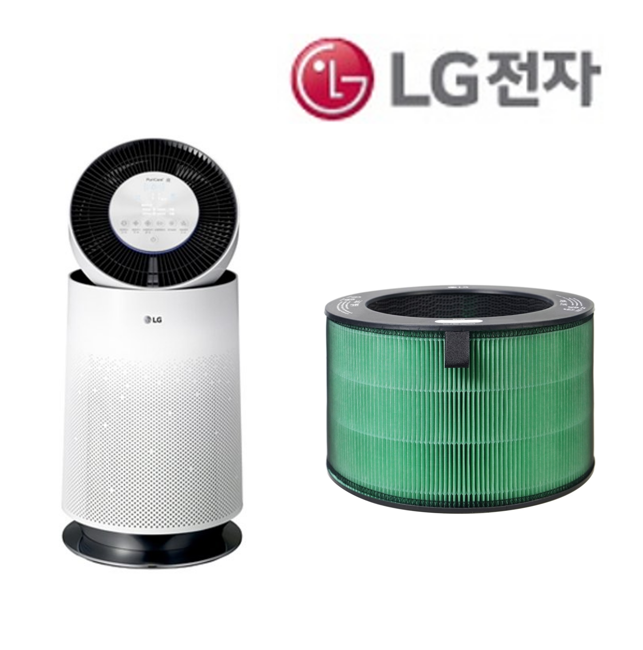 LG정품 360º 공기청정기 토탈케어 정품필터 AS199DWA AS199DWR AS201NBFA398034