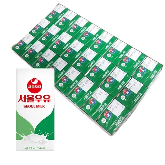 서울우유 멸균우유 200mlx24개