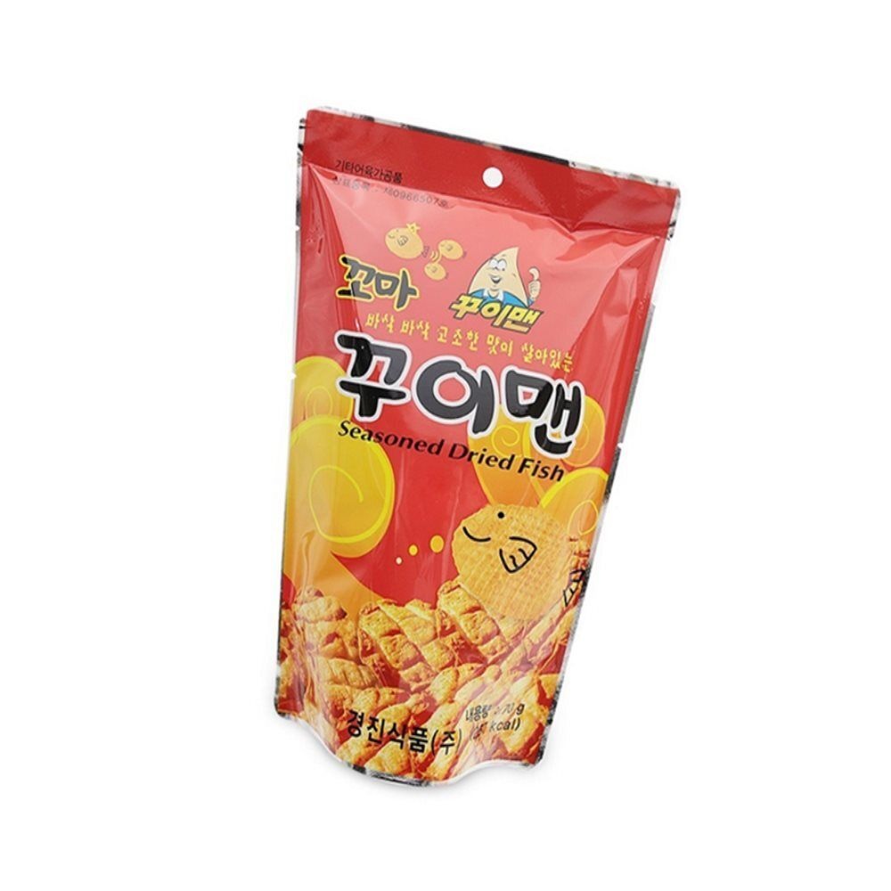 어포튀각 쥐포과자 마른안주 꾸이맨 70G